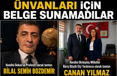 BELGE İSTEDİK, HABERLE CEVAP VERDİLER: UNVANLARIN RESMÎ DAYANAKLARI NEREDE?