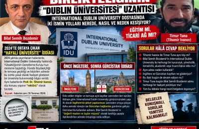 BİLAL SEMİH BOZDEMİR – TİHOMIR IVANOV (TİMUR TUNA) SAHTE DUBLİN ÜNİVERSİTESİ İLİŞKİSİ--STCLEMENTS UNIVERSITY'NIN DE Mİ SAHTESİNİ YAPTILAR?