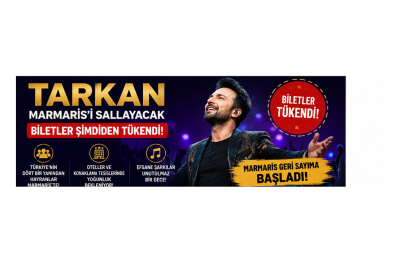BİLETLER BİTTİ, MARMARİS GERİ SAYIMDA: TARKAN FIRTINASI GELİYOR