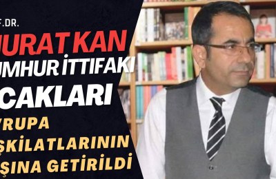 Cumhur İttifakı Ocakları’nda Önemli Atama: Prof. Dr. Murat Kan Avrupa Teşkilatlarından Sorumlu Başkan Oldu