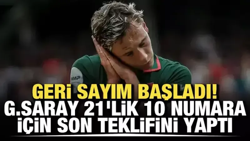 Geri sayım başladı! Galatasaray, 21'lik 10 numara için son teklifini yaptı
