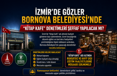İzmir’de “Kitap Kafe” Tartışması: Gözler Bornova Belediyesi’nin Denetimlerinde
