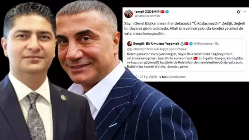 MHP'den dikkat çeken Sedat Peker açıklaması: Çok yakında...