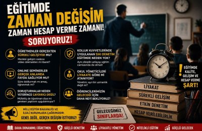 Prof. Dr. KürşatŞahin Yıldırımer: EĞİTİMDE KİM DENETÇİYİ DENETLİYOR