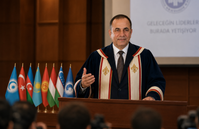 Prof. Dr. Murat Kan, NEW ATLAS ENST & UNIVERSITY Türk Dünyası Kurucu Rektörü Oldu
