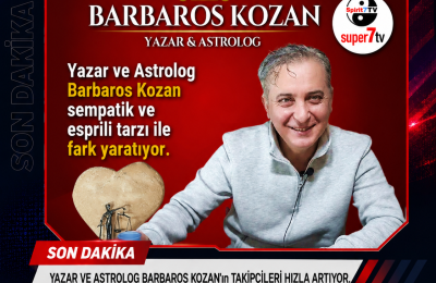 Sıradışı Astrolog Barbaros Kozan, Ezber Bozan Anlatımı ve Çok Konuşulan Kitaplarıyla Dikkat Çekiyor