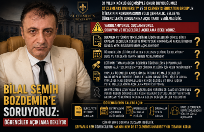 “SORU SORMAK SUÇLAMA DEĞİLDİR”: ST CLEMENTS TÜRKİYE YAPILANMASINA 5 KRİTİK SORU