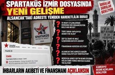 SPARTAKÜS İZMİR DOSYASINDA YENİ GELİŞME: ALSANCAK’TAKİ ADRESTE YENİDEN HAREKETLİLİK İDDİASI