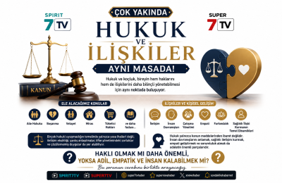 Spirit7TV ve Super7TV’de Yeni Program: Hukuk ve İlişkiler Aynı Masada Buluşuyor