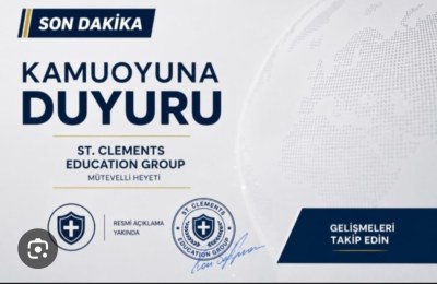 STCLEMENTS EDUCATION GROUP DUYURU
