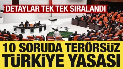 10 soruda Terörsüz Türkiye yasası