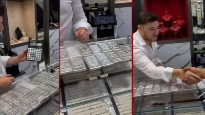 14 yıldır biriktirdiği 37 kilogram gümüşü bozdurdu eline servet geçti!