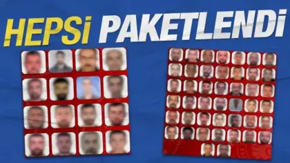 16'sı kırmızı bülten, 44'ü ulusal seviyede aranan 60 suçlu Türkiye'ye getirildi