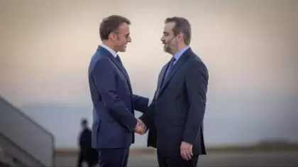 17 yıl sonra bir ilk: Macron Suriye'de