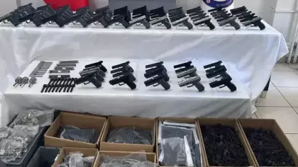 2 ilde silah kaçakçılığı operasyonu; 13 gözaltı