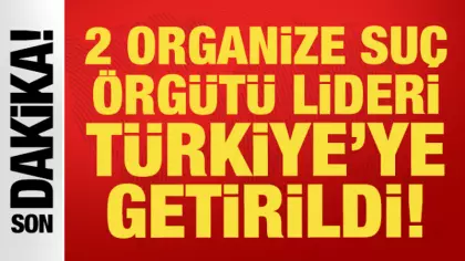 2 organize suç örgütü elebaşı Gürcistan'dan Türkiye'ye iade edildi