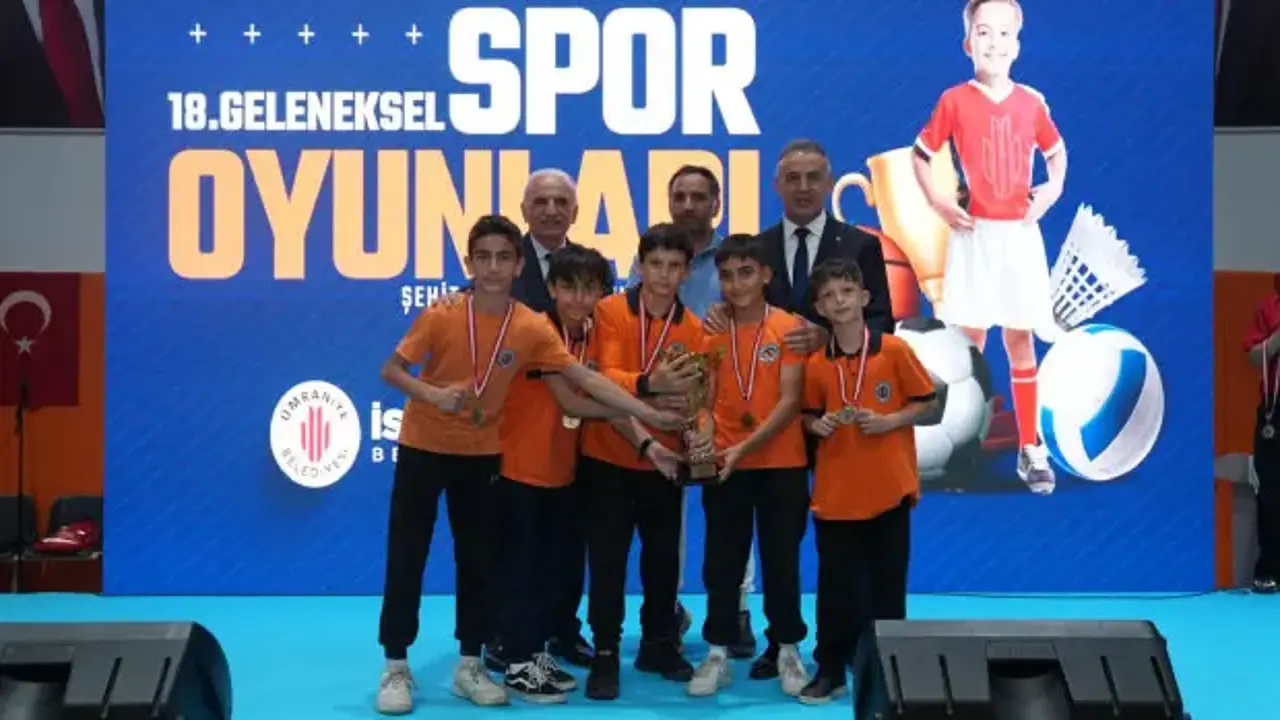 38 bin 500 öğrencinin katıldığı 18. Geleneksel Spor Oyunları coşkulu törenle sona erdi