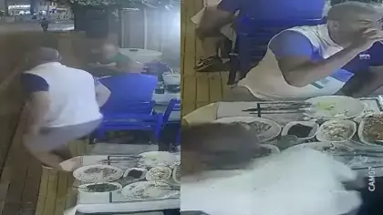 8 bin TL'lik hesabı ödemeden kaçtılar!