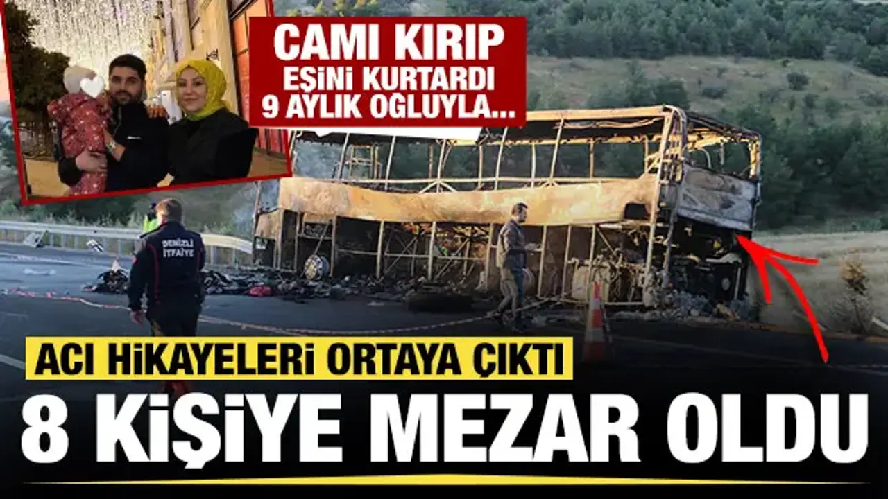 8 kişinin can verdiği kazada kahreden detaylar: Eşini kurtardı, 9 aylık oğluyla öldü