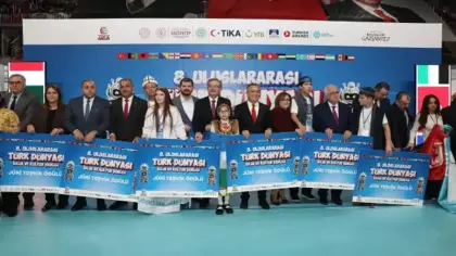 8. Uluslararası Türk Dünyası Bilim ve Kültür Şenliği ödülleri sahiplerini buldu