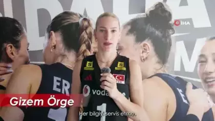 A Milli Voleybol Takımı’ndan 