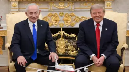 ABD Başkanı Trump, İsrail Başbakanı Netanyahu ile görüştü