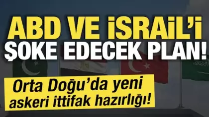 ABD ve İsrail'i şoke edecek plan! Orta Doğu'da yeni askeri ittifak hazırlığı!