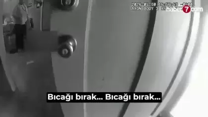 ABD'de kan donduran olay! Polis, annesini bıçaklarken öldürdü!