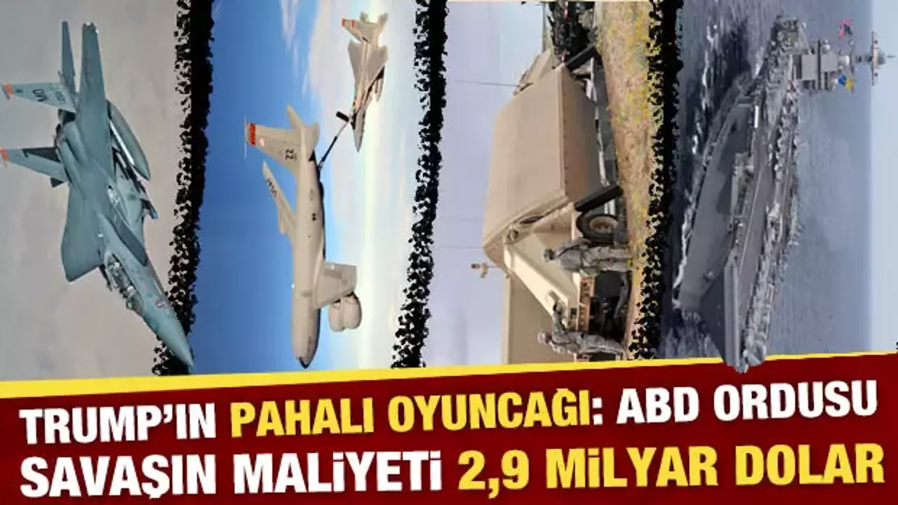 ABD’nin askeri envanteri eriyor! Savaşın maliyeti 2,9 milyar dolar!