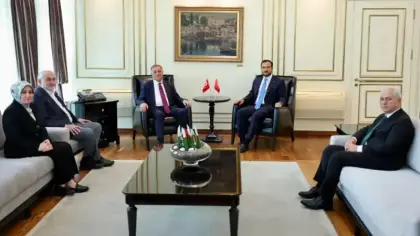 Abdullah Özdemir'den İBB Başkanvekili Nuri Aslan'a taziye ziyareti