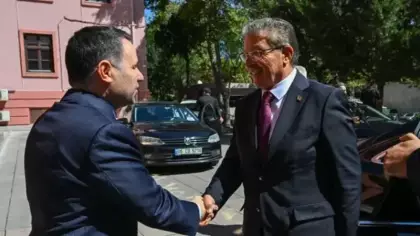 Adalet Bakanı Akın Gürlek, KKTC Başbakanı Ünal Üstel ile görüştü