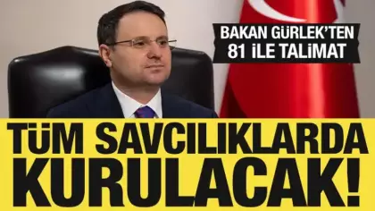 Adalet Bakanlığından tüm illere 