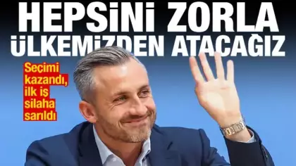 AfD: Göçmenleri silah zoruyla sınır dışı edeceğiz