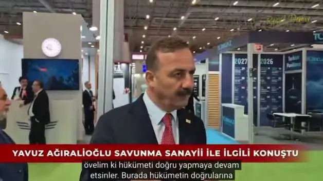 Ağıralioğlu'ndan savunma sanayisi yatırımlarına destek mesajı