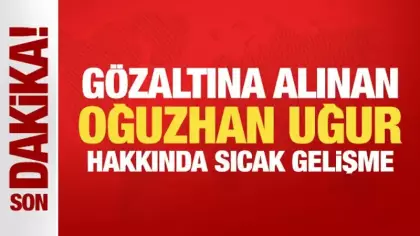 Ahbap Derneği soruşturması: Gözaltına alınan Oğuzhan Uğur'un ifadesine başlandı