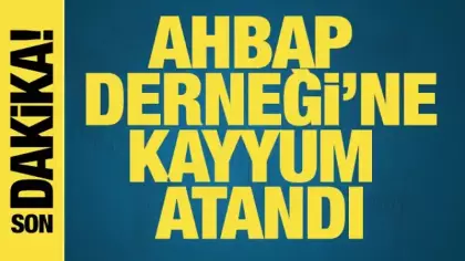AHBAP Derneği'nin yönetimine Kayyum atandı