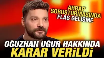 AHBAP soruşturmasında son dakika kararı: Oğuzhan Uğur Tutuklandı!