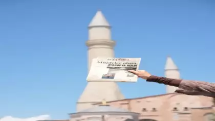 AK Parti'den Ayasofya'nın açılışına özel gazete