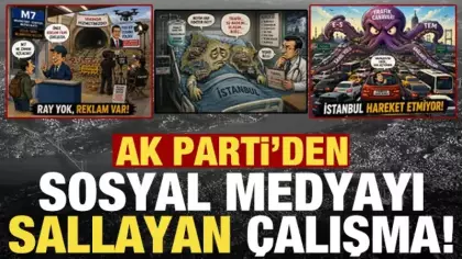 AK Parti'den sosyal medyada gündeme oturan çalışma: “#İstanbulYönetilemiyor”