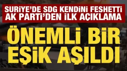 AK Parti'den Suriye açıklaması: Önemli bir eşik geçildi