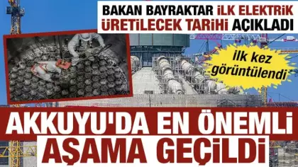 Akkuyu NGS'de tarihi prova: 163 temsili yakıt demeti reaktöre yerleştirildi