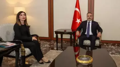 Alevi-Bektaşi Kültür ve Cemevi Başkanı Ersin’den, Dışişleri Bakanı Fidan’a ziyaret
