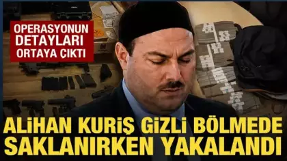 Alihan Kuriş'in gizli bölmede yakalandığı ortaya çıktı