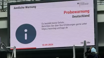 Almanya'da siren sesleri yükseldi!