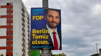 Almanya'da Türkçe afiş krizi