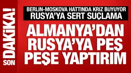 Almanya'dan Rusya kararı: Konsolosluk ve Rusya evi kapatılacak