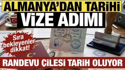 Almanya’dan tarihi vize adımı: Sıra bekleyenler dikkat! Randevu çilesi tarih oluyor