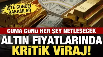 Altın fiyatları için kritik viraj! Gözler ABD verilerinde