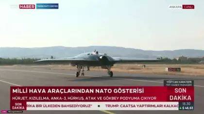 ANKA-3 NATO Zirvesi için havalandı!