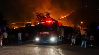 Ankara'da bir günde 140 yangın çıktı